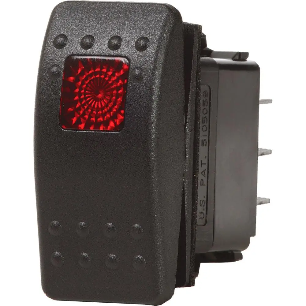 Blue Sea 7943 Contura Ii Switch Spdt - (On)-Off-On - Black [7943] 1