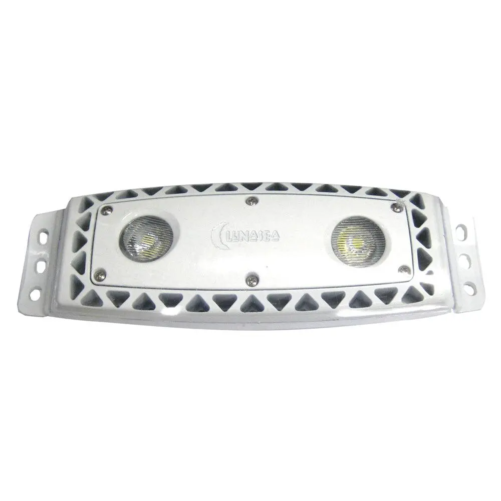 Lunasea High Intensity Outdoor Dimmable Led Spreader Light - White - 1,100 Lumens [Llb-472W-21-10] 1