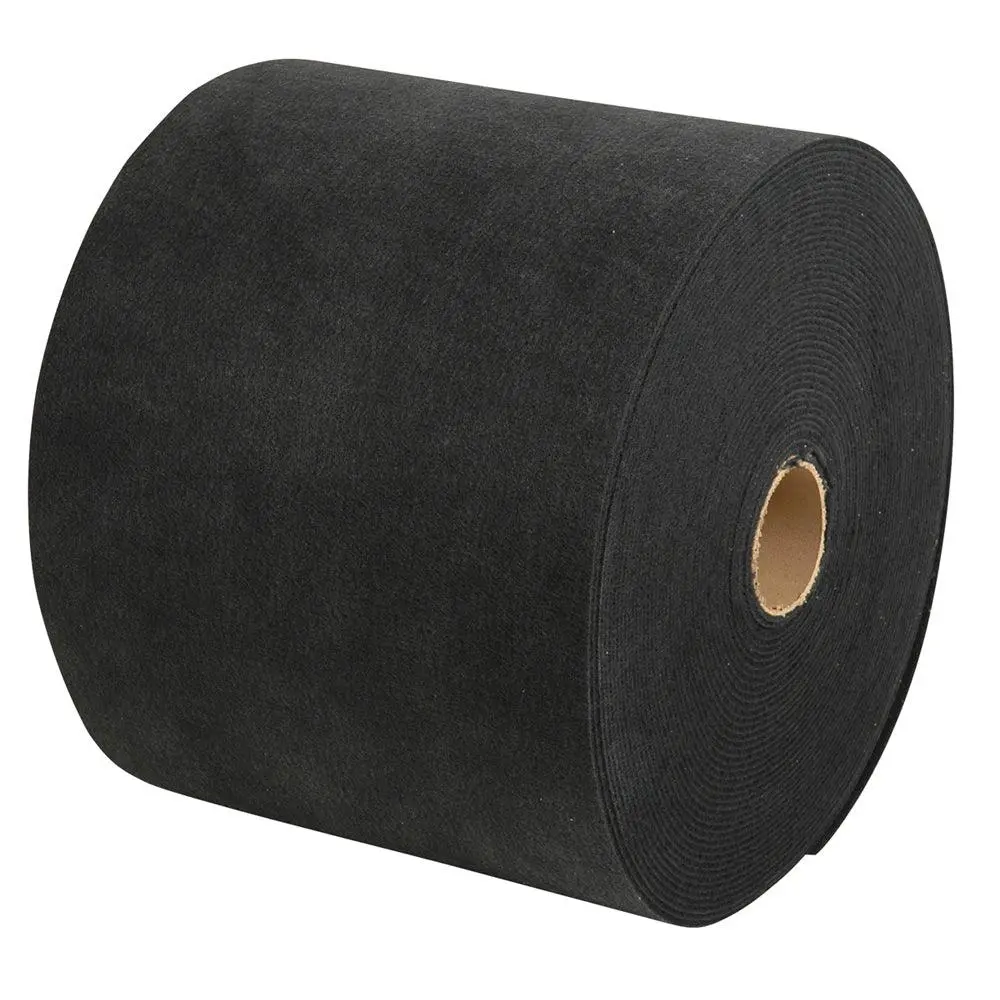 C.E. Smith Carpet Roll - Black - 18"W X 18'L [11349] 1