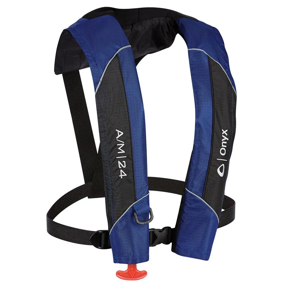Onyx A/M-24 Automatic/Manual Inflatable Pfd Life Jacket - Blue [132000-500-004-15] 1