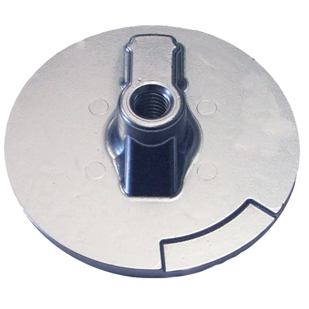 Tecnoseal Trim Plate Anode - Zinc Flat Mercury Alpha F/Engines [00820] 1