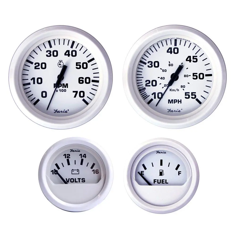 Faria Dress White Boxed Set - Outboard Motors [Kt9794] 1