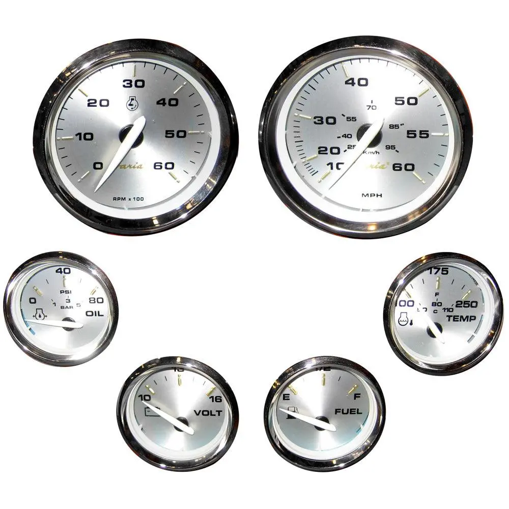 Faria Kronos Boxed Set Of 6 Gauges F/ Inboard Motors [Ktf024] 1