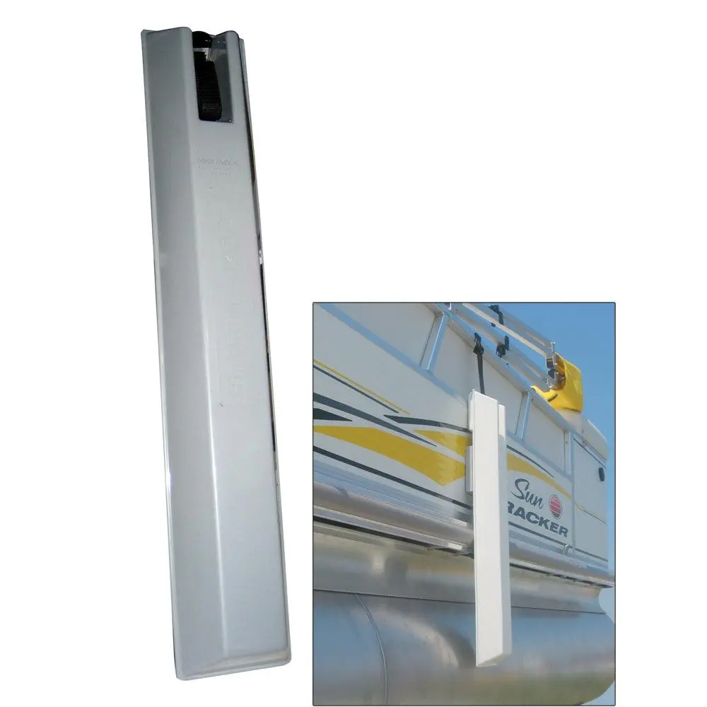 Dock Edge 'Toon Pontoon Boat Fender - 36" - Grey [De53135f] 1