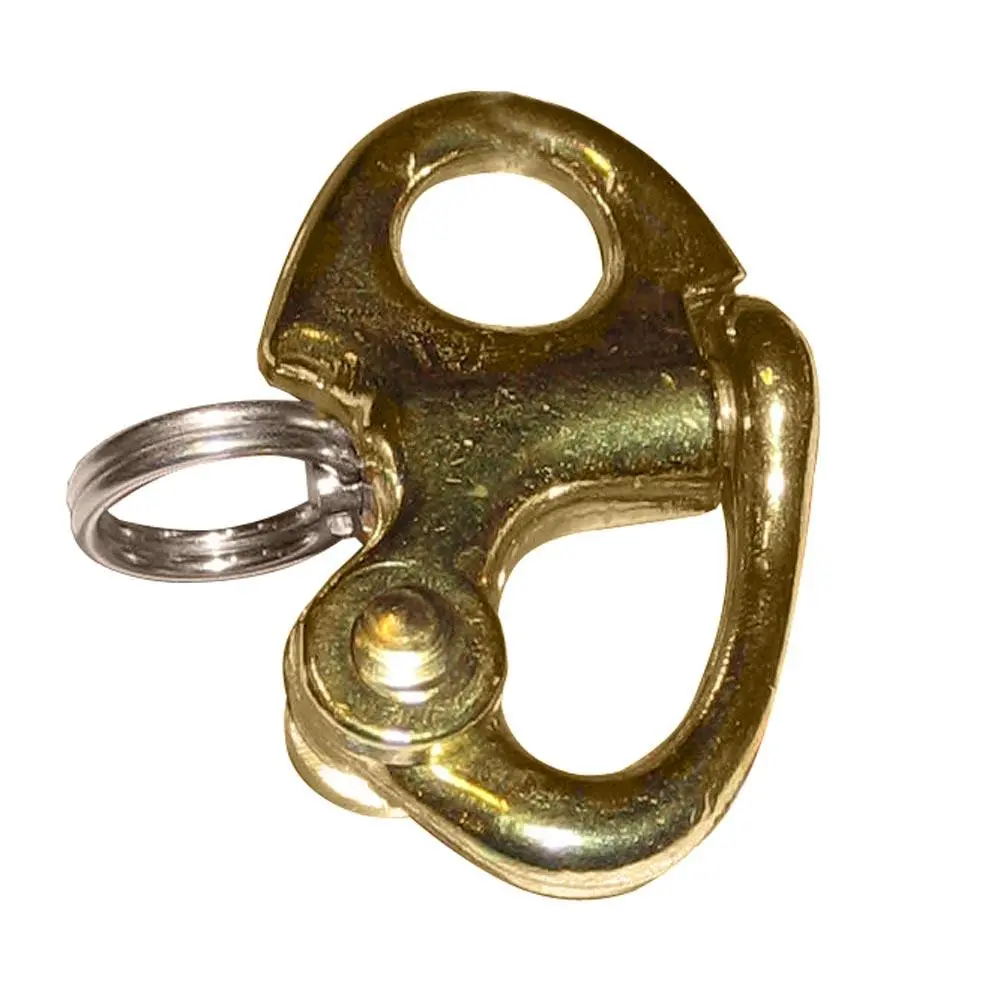 Ronstan Brass Snap Shackle - Fixed Bail - 41.5Mm (1-5/8") Length [Rf6000] 1