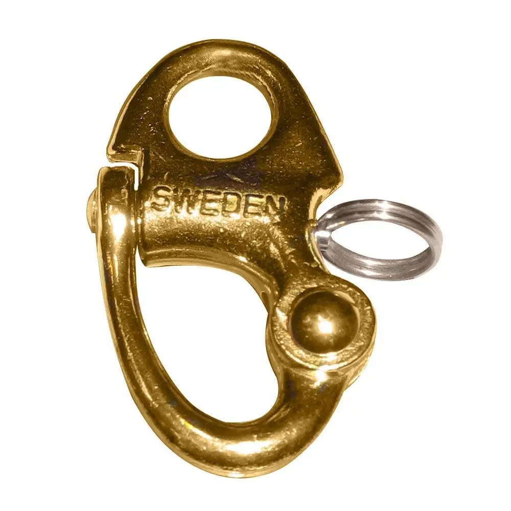 Ronstan Brass Snap Shackle - Fixed Bail - 59.3Mm (2-5/16") Length [Rf6002] 1