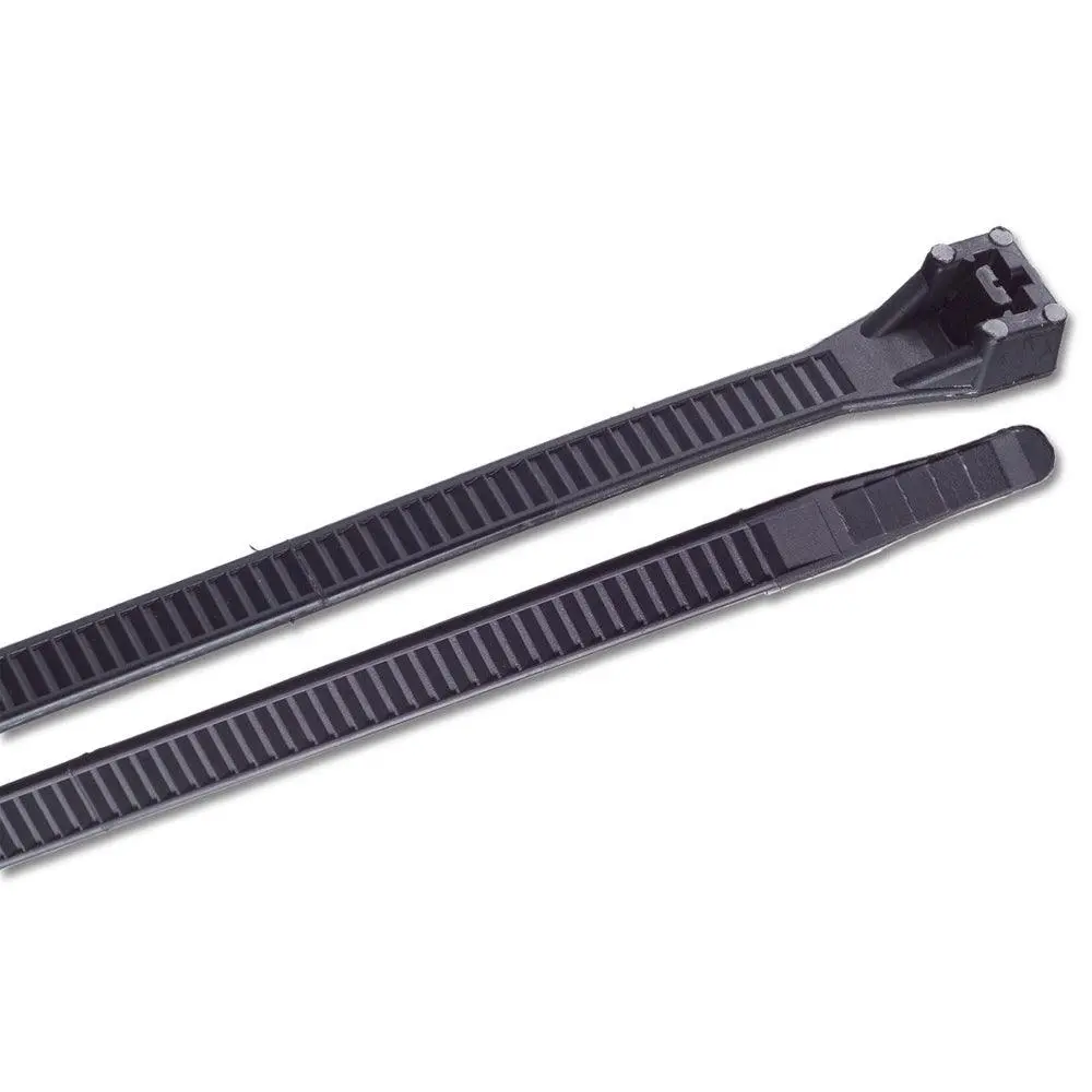 Ancor 15" Uv Black Heavy Duty Cable Zip Ties - 100 Pack [199260] 1